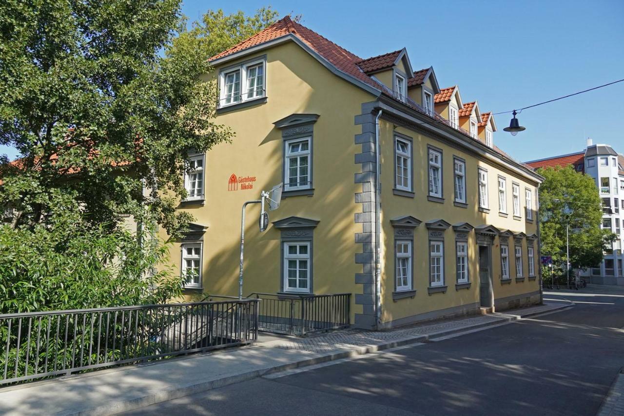 Gaestehaus Nikolai Erfurt Exteriör bild